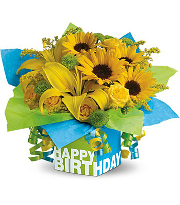 Teleflora's Sunny Birthday Present